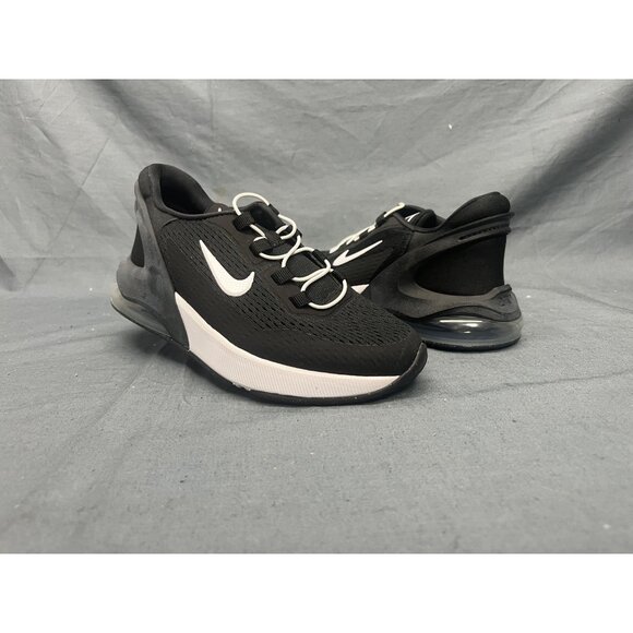 Nike Kids Air Max 270 GO (PS) Sneakers Slip-On Black White Size 1.5Y NEW NO BOX! - Picture 1 of 10